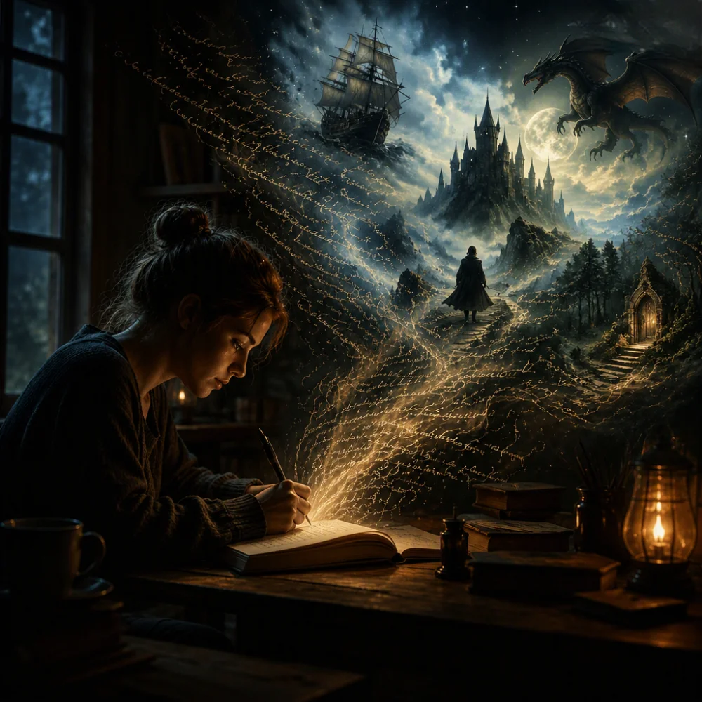 Writing. The Adventure You Create