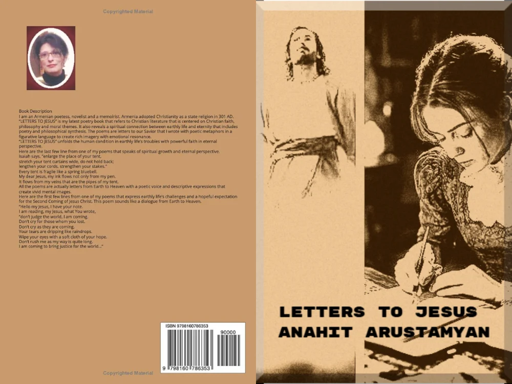 LETTERS TO JESUS: Christian Poems by Anahit Arustamyan